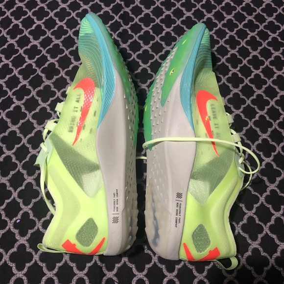 🛑Sold🛑Zoom Victory XC Vapor Weave Neon AJO847-701 Sz 13 Waffle 5 Cross Country - Picture 4 of 14